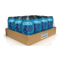 Reed's Berry Bubbly Functional Soda 12-pack